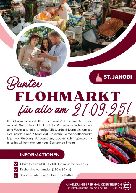 Bunter Flohmarkt