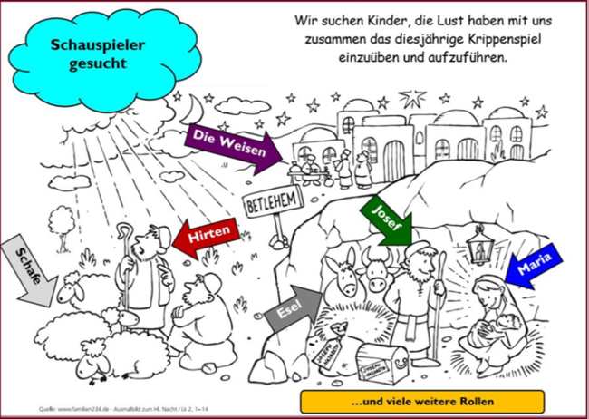 Krippenspiel in St. Jakobi