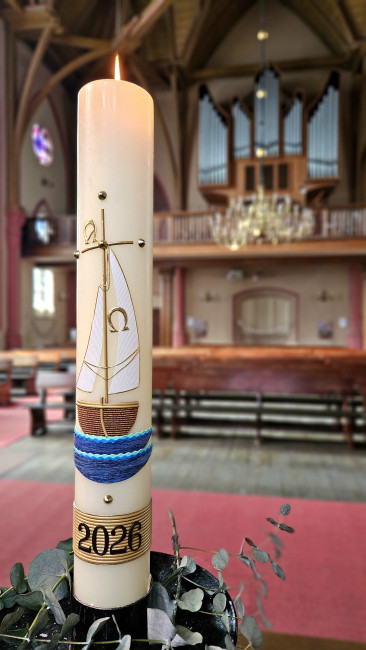 Osterkerze St. Jakobi 2026